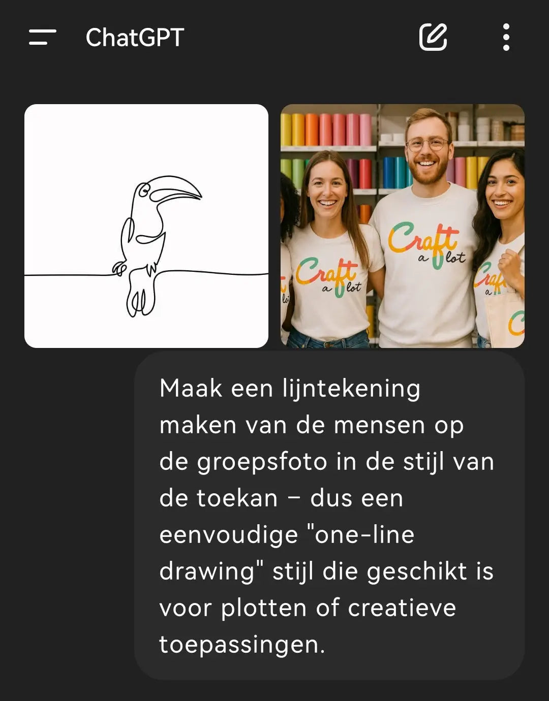 Ontwerpen met ChatGPT: Maak unieke lijntekeningen voor je plotter (Cricut, Silhouette, Brother, Loklik en Siser)