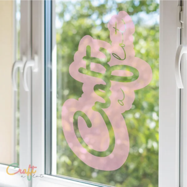 085 Baby Roze Transparant - Oracal 8300 Zelfklevend Vinyl smokefolie