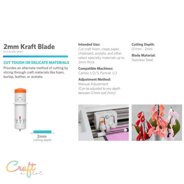 2-mm Kraft Blades (Type A) - Silhouette - Tools • Snijmes • Tool
