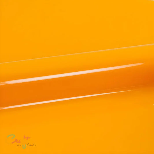 Opstrijkbare flex folie om kleding te bedrukken geel yellow A0004 van Siser easyweed p.s. film standaard flexfolie