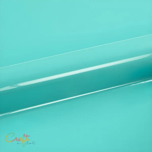 Opstrijkbare flex folie om kleding te bedrukken aquagroen aqua green A0070 van Siser easyweed p.s. film standaard flexfolie