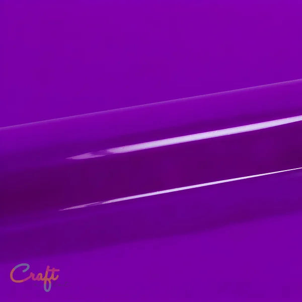 Opstrijkbare flex folie om kleding te bedrukken neonpaard fluo purple A0072 van Siser easyweed p.s. film standaard flexfolie