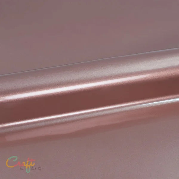 Opstrijkbare flex folie om kleding te bedrukken roségoud rose gold A0092 van Siser easyweed p.s. film standaard flexfolie