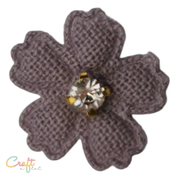 Bloesem met Diamant Lila Patch - 3D opdruk • fashion designer