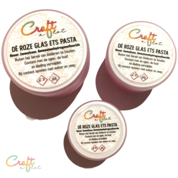 Hoe kun je glas etsen?