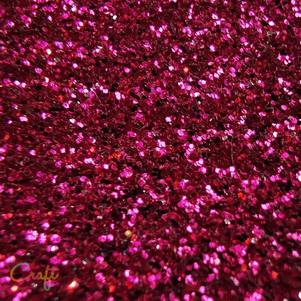 G0008 Warm Roze- Siser Glitter Flexfolie Hot Pink