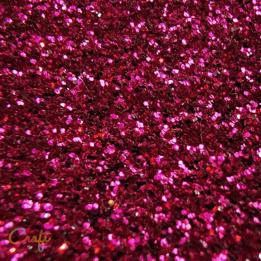 G0008 Warm Roze- Siser Glitter Flexfolie Hot Pink