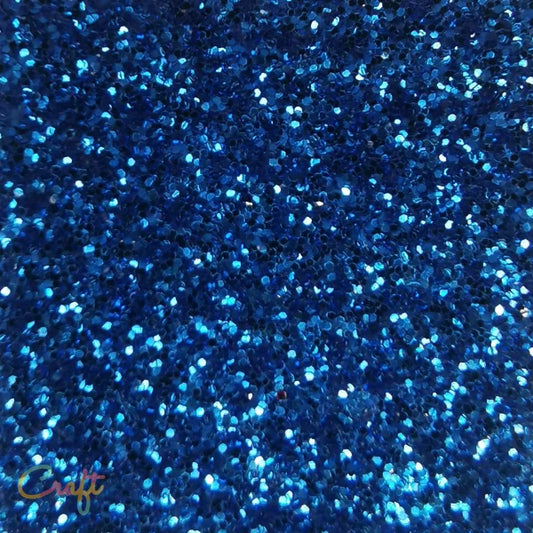 G0013 Blauw - Siser Glitter Flexfolie Blue