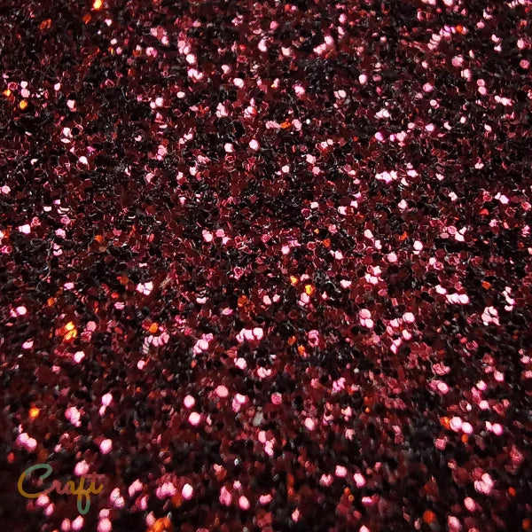 G0016 Bordeaux - Siser Glitter Flexfolie Burgundy
