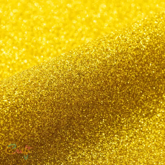 G0020 Goud - Siser Glitter - Flexfolie Flex • Heat transfer vinyl • Vegan