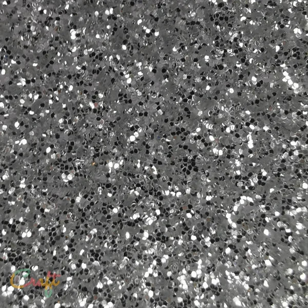 G0021 Zilver - Siser Glitter Flexfolie Silver