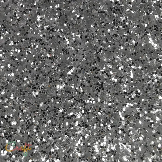G0021 Zilver - Siser Glitter Flexfolie Silver