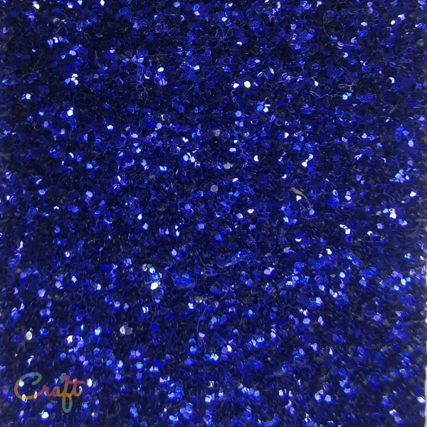 G0083 Koningsblauw - Siser Glitter Flexfolie Royal Blue