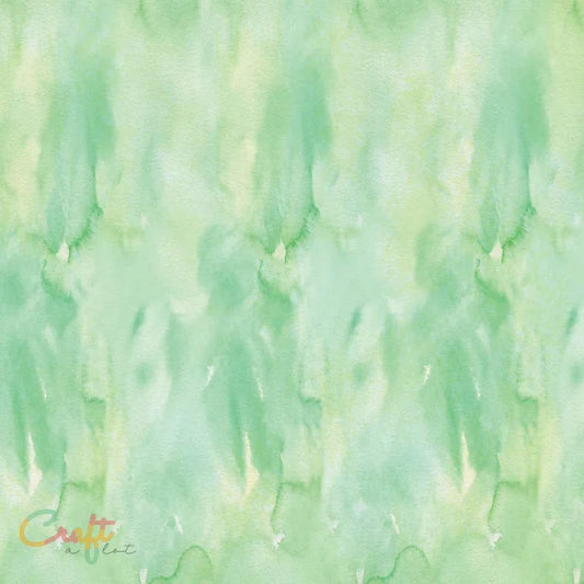 Green Watercolor Infusible Ink Transfer Sheets Small - Cricut - infusible ink • pre-printed • Sublimatie • Sublimation