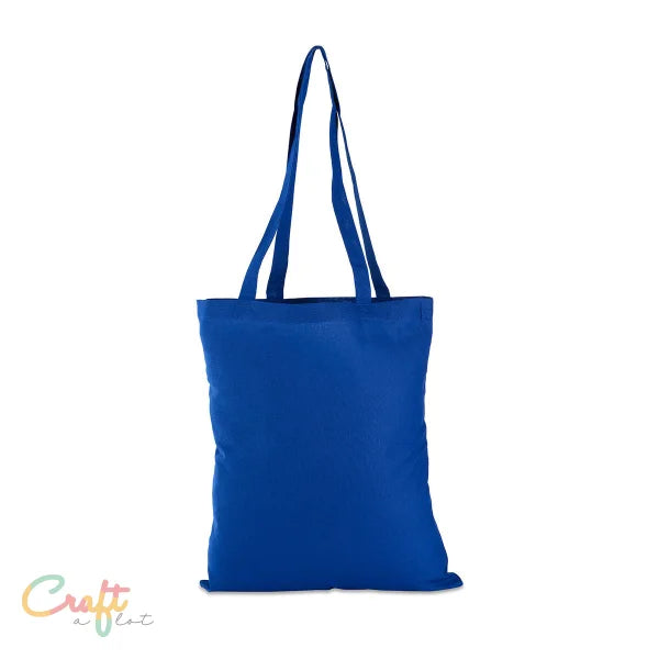 Katoenen tas met lang handvat - Katoen Boodschappentas • Draagtas • Shopper • Tas