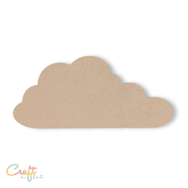 MDF Wolkje - Boots • Bord • Hanger • Hart