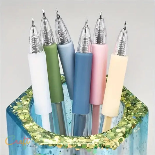 Pen voor pellen en verwijderen luchtbellen - Pelpen mes • Plottix