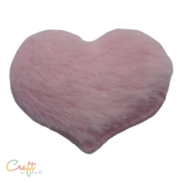 Pluche Hart Licht Roze Patch - 3D opdruk • fashion designer