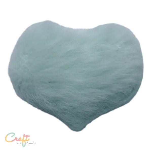 Pluche Hart Mint Patch - 3D opdruk • fashion designer