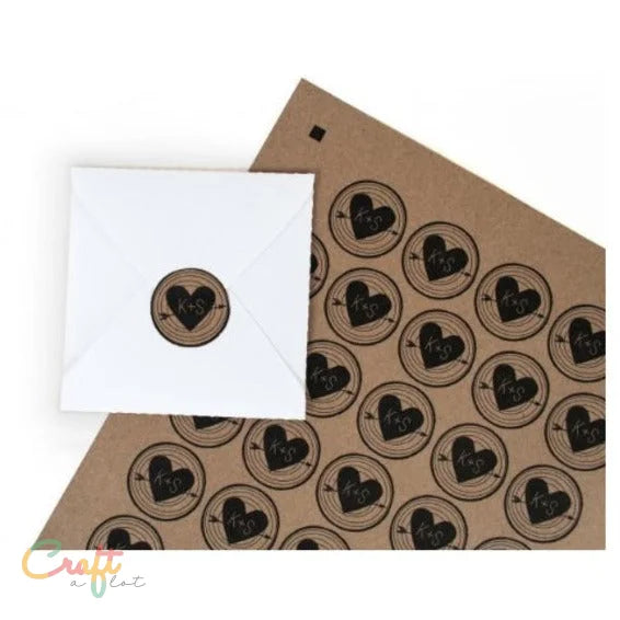 Printbaar Kraft Papier zelfklevend Silhouette - Zelfklevend papier Karton • Scrapbook
