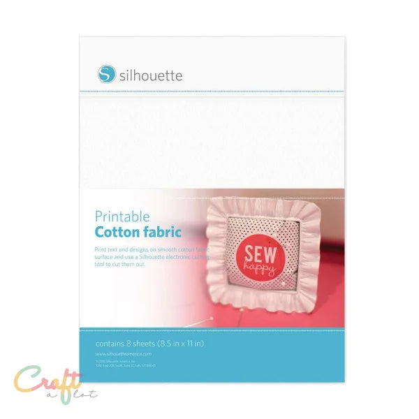 Printbare katoen stof Silhouette - Hobbystoffen • Naaiplezier Printbaar
