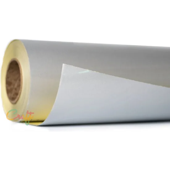reflecterende zelfklevende vinyl in de kleur wit voor extra zichtbaarheid