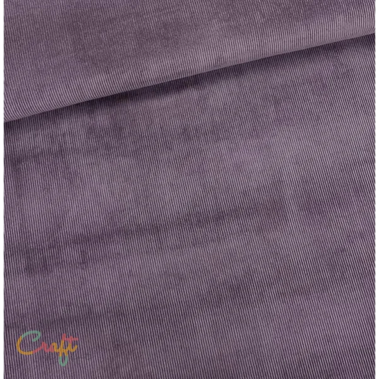 Rib corduroy smal aubergine - Hobbystoffen • Naaiplezier Quilt Quilten Stoffen
