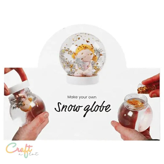 Sneeuwbol DIY - Glitter • Sneeuwbal • Snowglobe