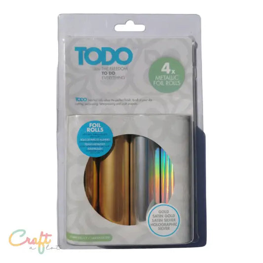 TODO Hotfoil Metallic 4-pack - Embossing