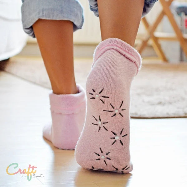 Viva ABS sock stop antislip verf Zwart - Textielverf • Fournituren