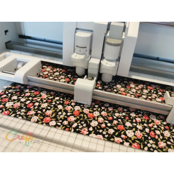 ZF-0001 - Rozen Zwart Zelfklevende Stof Katoen