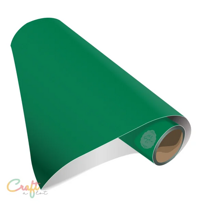 Zelfklevend vinyl plakfolie om stickers te snijden met een plotter ookwel plotterfolie in de kleur groen green 061 van Oracal 641 matte plotter snijfolie mat