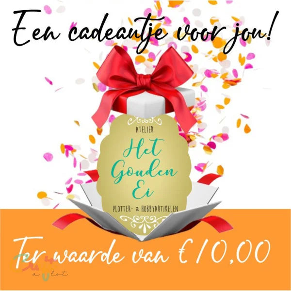 Cadeaubon €10 - € 10,00