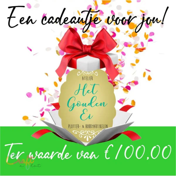 Cadeaubon €100 - € 100