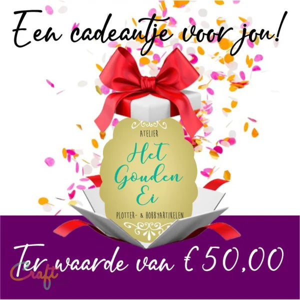 Cadeaubon €50 - € 50