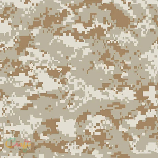 Camo Digital Desert - Siser EasyPatterns® - Flexfolie Easypatterns • Flex • Geprint