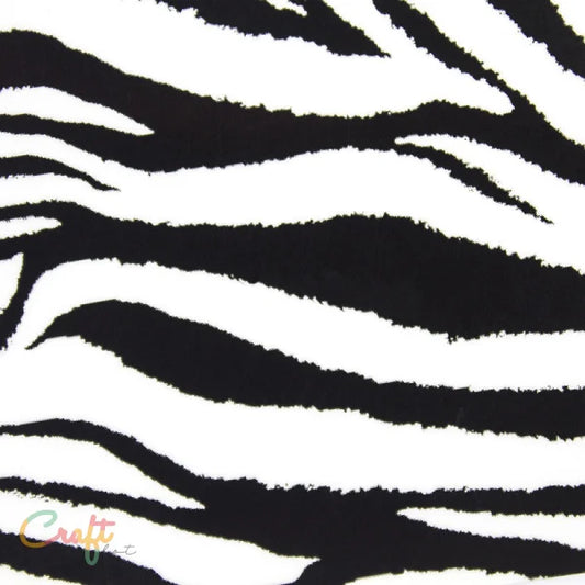 CF622 Zebra - Chemica Fashion - Flexfolie • Flex • Geprint • Heat transfer vinyl