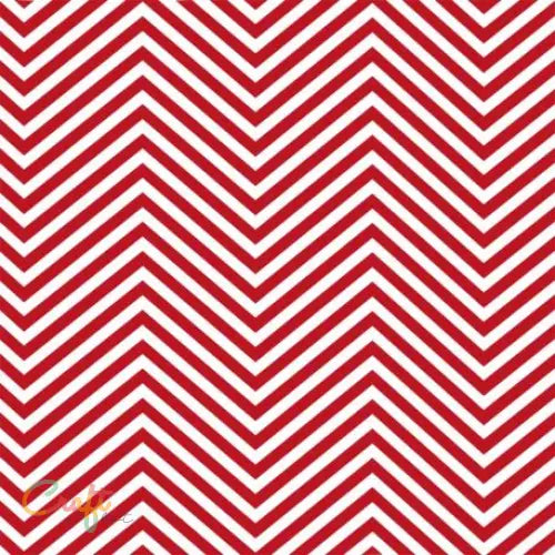 Chevron Klein Rood - Chemica Fashion 30x19 - Flexfolie • Flex • Geprint • Heat transfer vinyl