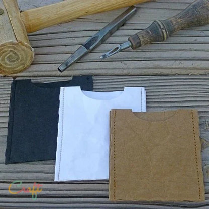 Faux Leather Paper Naturel - Karton • Papier • Scrapbook