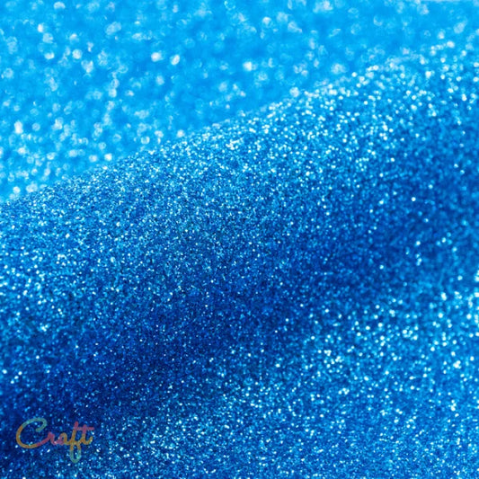 Opstrijkbare glitterflex folie om kleding te bedrukken aqua G0011 van Siser glitter flexfolie met glitters