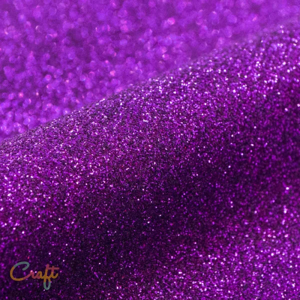 Opstrijkbare glitterflex folie om kleding te bedrukken paars purple G0015 van Siser glitter flexfolie met glitters