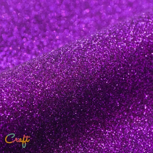 Opstrijkbare glitterflex folie om kleding te bedrukken paars purple G0015 van Siser glitter flexfolie textielfolie met glitters