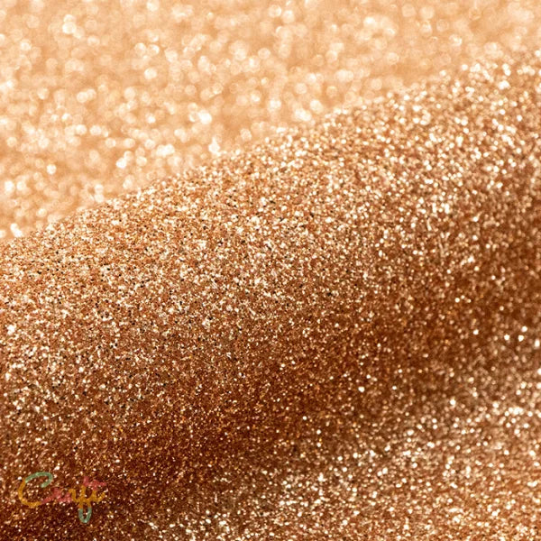 Opstrijkbare glitterflex folie om kleding te bedrukken tawny G0109 van Siser glitter flexfolie met glitters