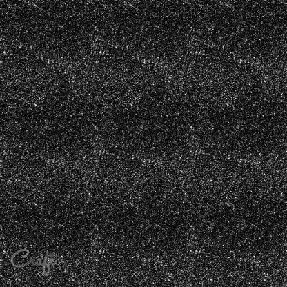 Glitter Puff HTV Black | 3D Glitter Flexfolie