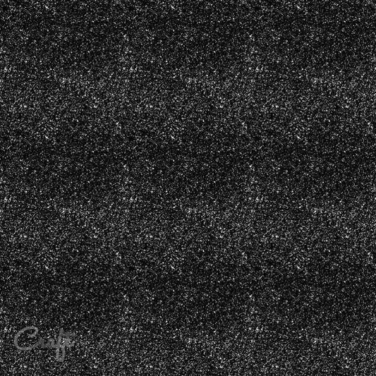 Glitter Puff HTV Black | 3D Glitter Flexfolie