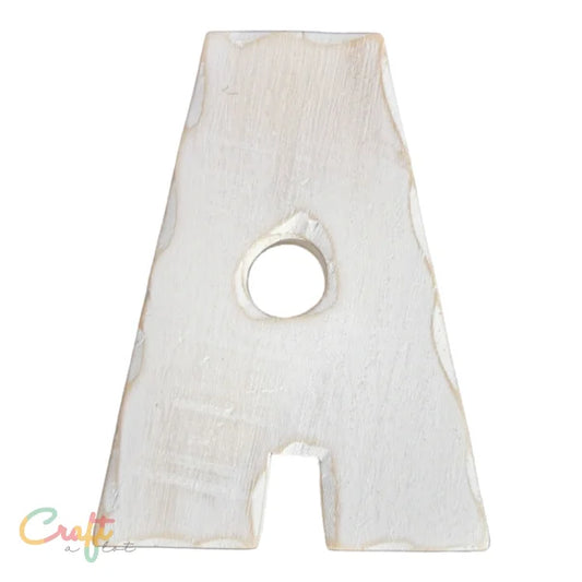 Houten letter A - Decoratie Hout • Letter