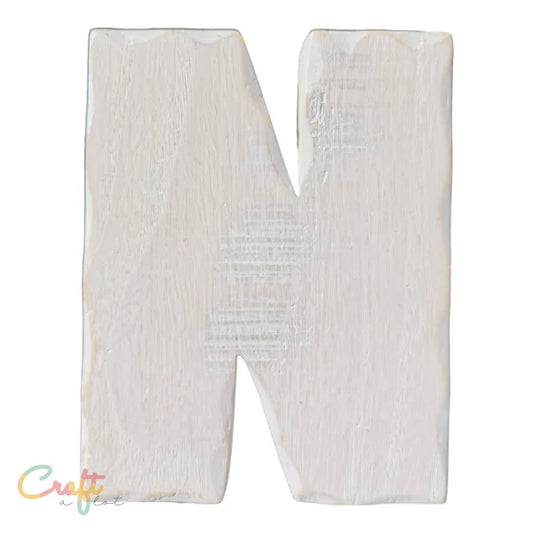 Houten letter N - Decoratie Hout • Letter