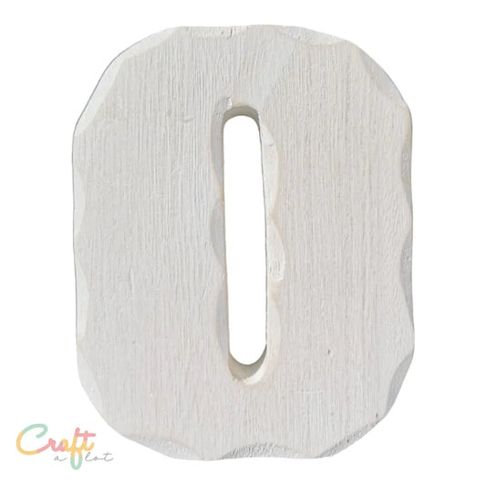 Houten letter O - Decoratie Hout • Letter