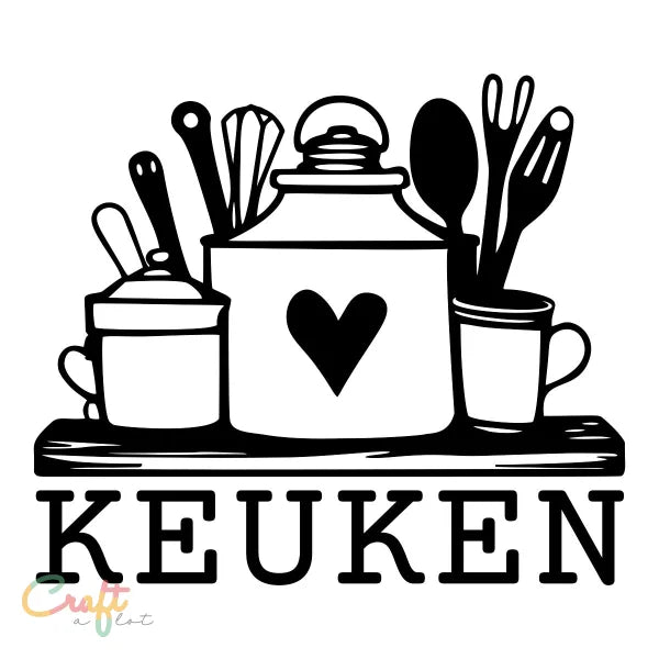 Keuken SVG & DXF - Free • Gratis