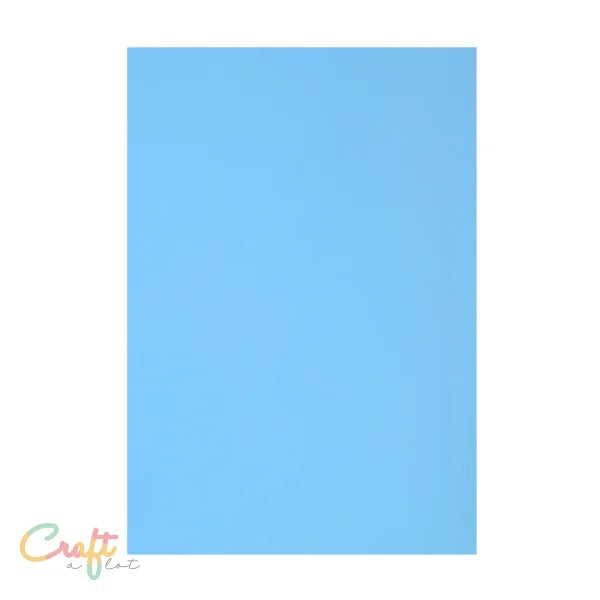 Lichblauw light blue foam EVA-schuim heeft verschillende kenmerken die het geschikt maken voor creatieve projecten in hobbyplotters en snijmachines, zoals de Silhouette Cameo en Cricut.